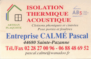 Isolation Thermique Acoustique - Pascal Calmé